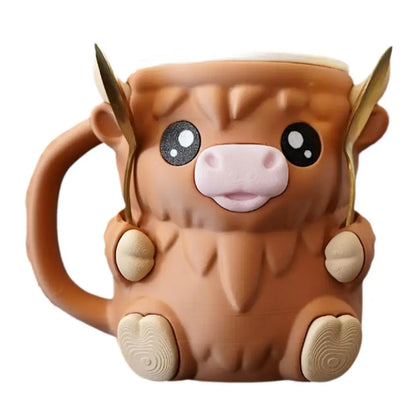 MugsyCup - Highland Cow Ice Cream Pint Holder